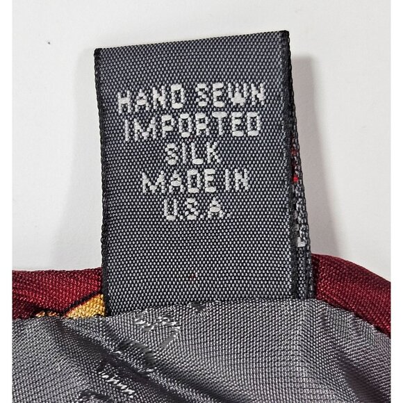 Robert Talbott Nordstrom Red Teddy Bear Silk Tie Made In USA Mens Necktie - Picture 5 of 10